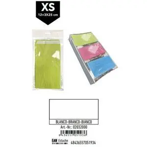 Sobre Celulosa Xs 12+3X25 Blanco Paquete 25 uds