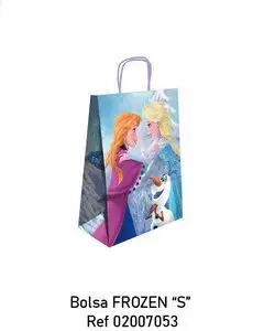 Bolsa Regalo Infantil Disney Frozen 90G Asas Papel