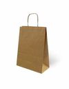 BOLSA KRAFT S 24+10X32 NATURAL VERJURADO