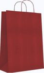 BOLSA KRAFT M 27+12X37 ROJO