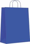 BOLSA CELULOSA AZUL L 32+14X40