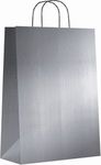 BOLSA KRAFT M 27+12X37 PLATA