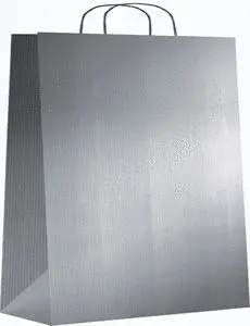 Bolsa Kraft Xl 42+19X48 Plata
