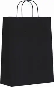Bolsa Celulosa M 27+12X37 Negro