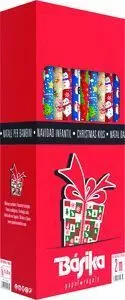 Papel Regalo Rollo 70X200 Navidad Infantil