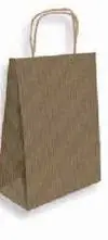Bolsa Kraft Xs 18+8X24 Natural Liso
