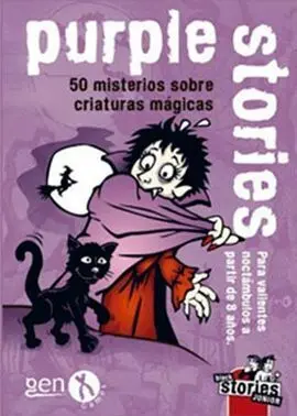 Black Stories: Purple Stories (Juego de Cartas)