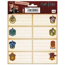 Etiqueta Escolar Harry Potter 8X20 Erik Ref:18801496