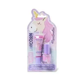 Brillo Labial y Esmalte de Uñas Little Unicorn