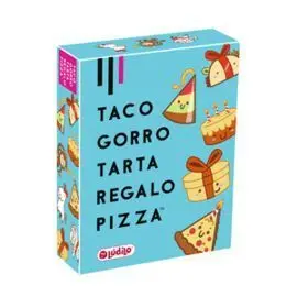 Juego de Cartas Taco, Gorro, Tarta, Regalo, Pizza
