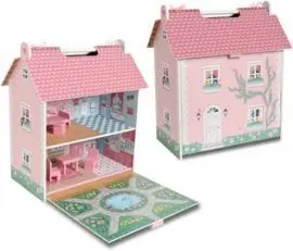 Casa de Muñecas de Madera
