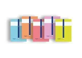 Libreta A4 Eriggan Cuadro 4Mm 50H Cartoncillo Surt