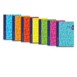 Bloc Folio Lamela Forrado Cuadrovia 5Mm 90G 6 Colo