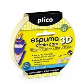Espuma Adhesiva Doble Cara 15Mm X 2 M