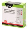 DISCOS DE CIERRE TEXTIL AUTO ADHESIVOS 20 MM 400 U