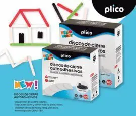 Discos Cierre Textil Negros Autoadhesivos 20 mm 20