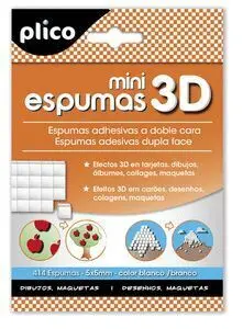 Mini Espumas 3D Adhesivas Doble Cara