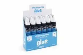 Cola Doble Punta Glue