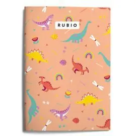 Libreta A4 80Gr Dino Melocoton 4Mm Rubio