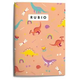 Libreta A5 80Gr Dino Melocoton 4Mm Rubio