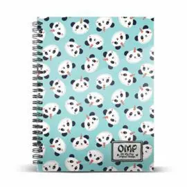 Cuaderno Cuadricula A5 Oh My Pop Pandicornio