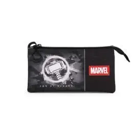 Estuche Portatodo Triple Hs Marvel Thor-Hammer