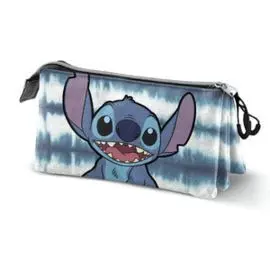 Estuche Portatodo Triple Eco Lilo y Stitch Modern