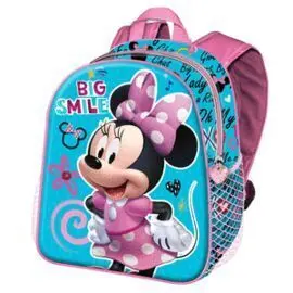 Mochila 3D Pequeña Minnie Mouse Big Smile