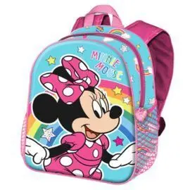 Mochila 3D Pequeña Minnie Mouse Colors