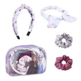 Set de Belleza Accesorios Pelo 4 Piezas Frozen Ii
