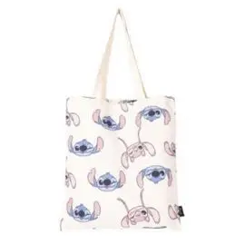 Bolsa de Tela Algodon Reciclable Stitch Angel