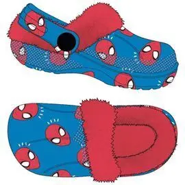 Zapatillas de Casa Zueco Borreguillo Spiderman Tal