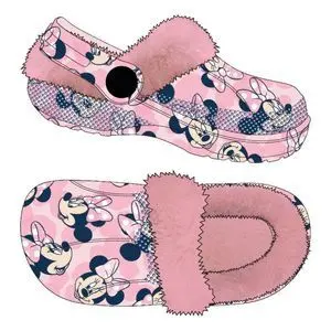 Zapatillas de Casa Zueco Borreguillo Minnie Talla