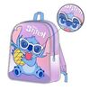 MOCHILA INFANTIL PERSONAJE APLICACIONES STITCH