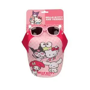 Set Gorra + Gafas de Sol Hello Kitty Friends