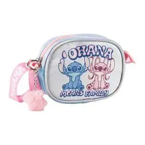 Bolsito Bandolera Rectangular Fantasia Stitch Ohan