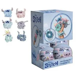 Expositor 12 Bolas Sorpresa Coleteros Stitch 6 Mod