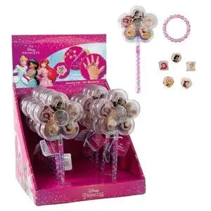 Expositor 12 Piruletas con Accesorios Belleza Prin