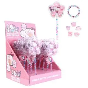 Expositor 12 Piruletas con Accesorios Belleza Hell