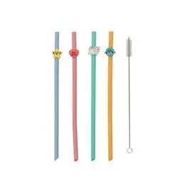 Juego 4 Pajitas para Beber para Animar Tus Bebidas