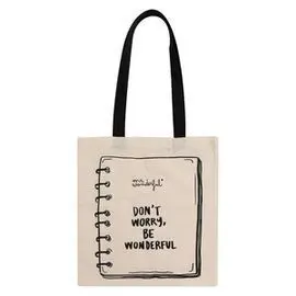 Bolsa Tela Mr Wonderful Don T Worry