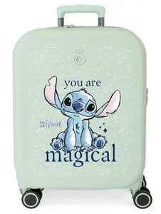 Maleta Cabina Expandible Stitch Magical Rigida 55C