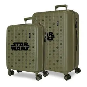 Juego de Maletas Star Wars Green Rigidas 55-65Cm V