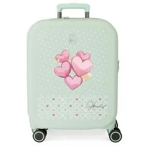 Maleta de Cabina 55 cm Enso Hearts Menta