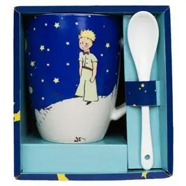 Taza con Cuchara en Caja Lpp Night