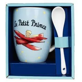 Taza con Cuchara en Caja Lpp Aviones
