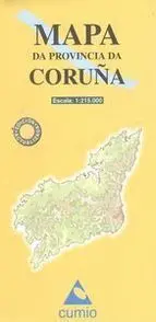 Mapa Provincia Da Coruña (2016)