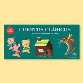 Cuentos Clasicos Juego de Memoria de Tres