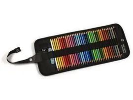 Estuche Nylon Enrollable con Lapices Polycolor. 36