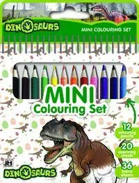 Dinosaurio S- Mini Colouring Set